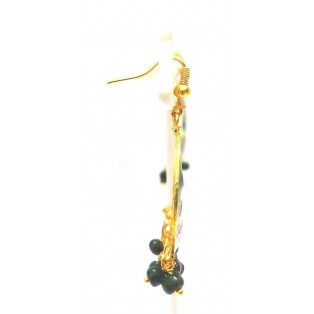 Meenakari Minakari Enamel Jhumka Jhumki Handmade Earrings Jewelry Drop Long AE73
